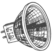 20 Watt Halogen Bulb (Acrylic)