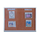 Sliding Glass Radius Corkboards