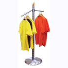 Slot System Garment Rack 60"