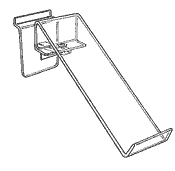 Adjustable Shoe Displays: toe rest